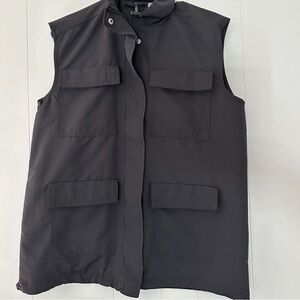 H&M Black Utility Vest